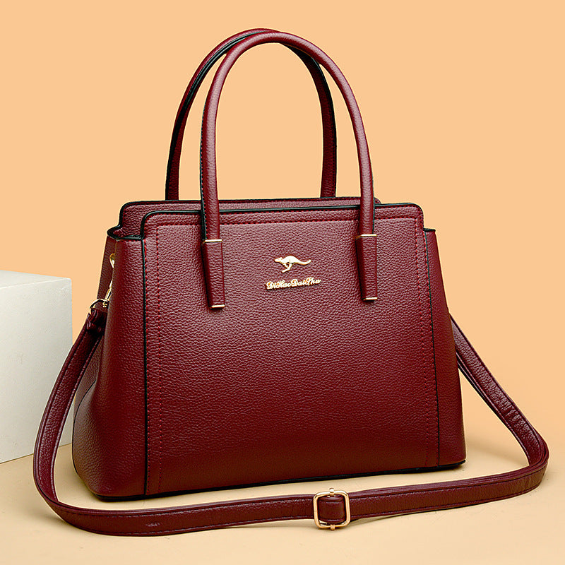 Women's Leather Trendy Hand & Shoulder Bag (In Stock)