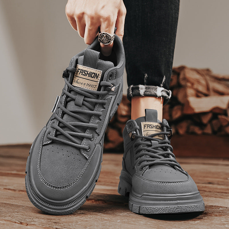 Men's British Style Fashion Lace-up Casual Martin shoes