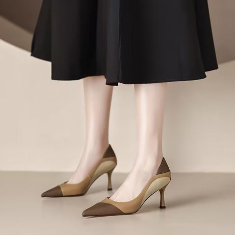 Women's High heels Pointed Work Shoes