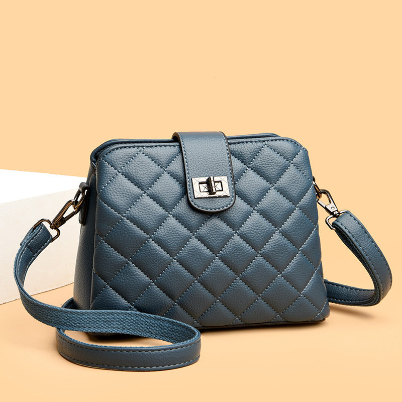 Women's Leather Versatile Crossbody Shoulder Bag