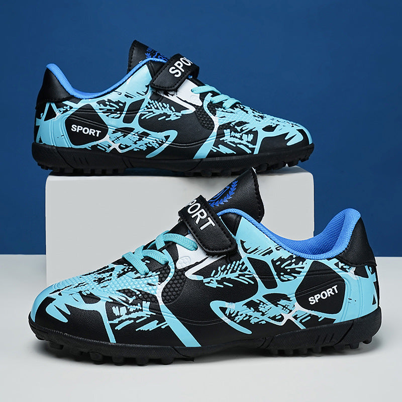 Men's Football Velcro Broken Nails Training Shoes