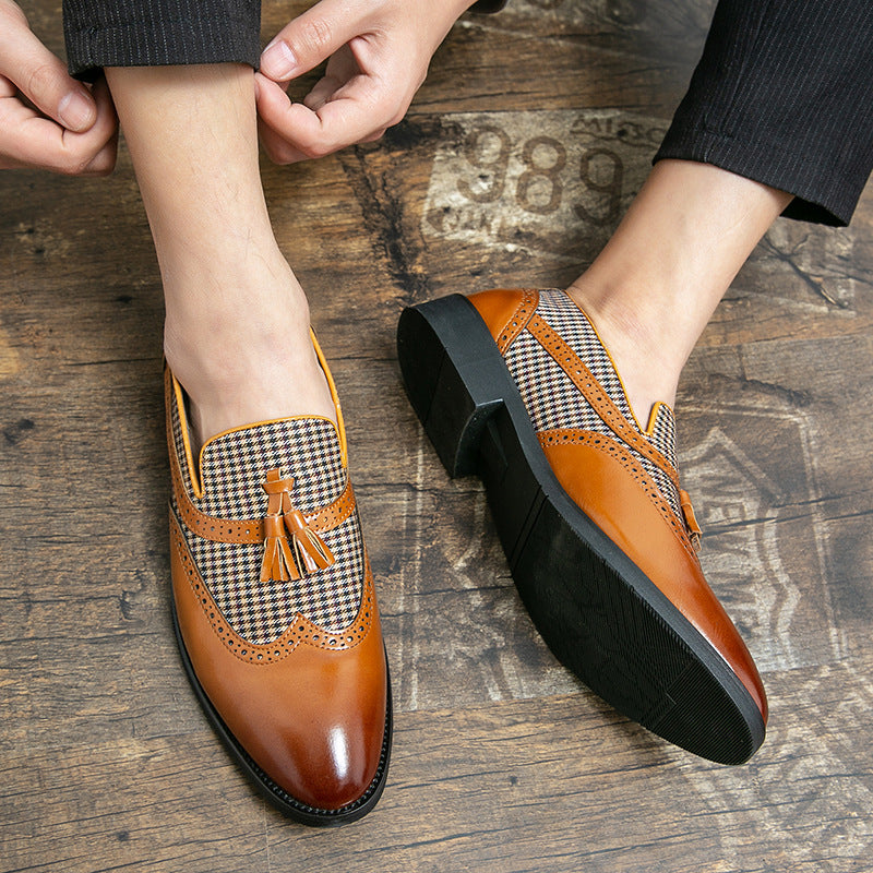 Men's Outdoor Leather Fashion Trend Shoes