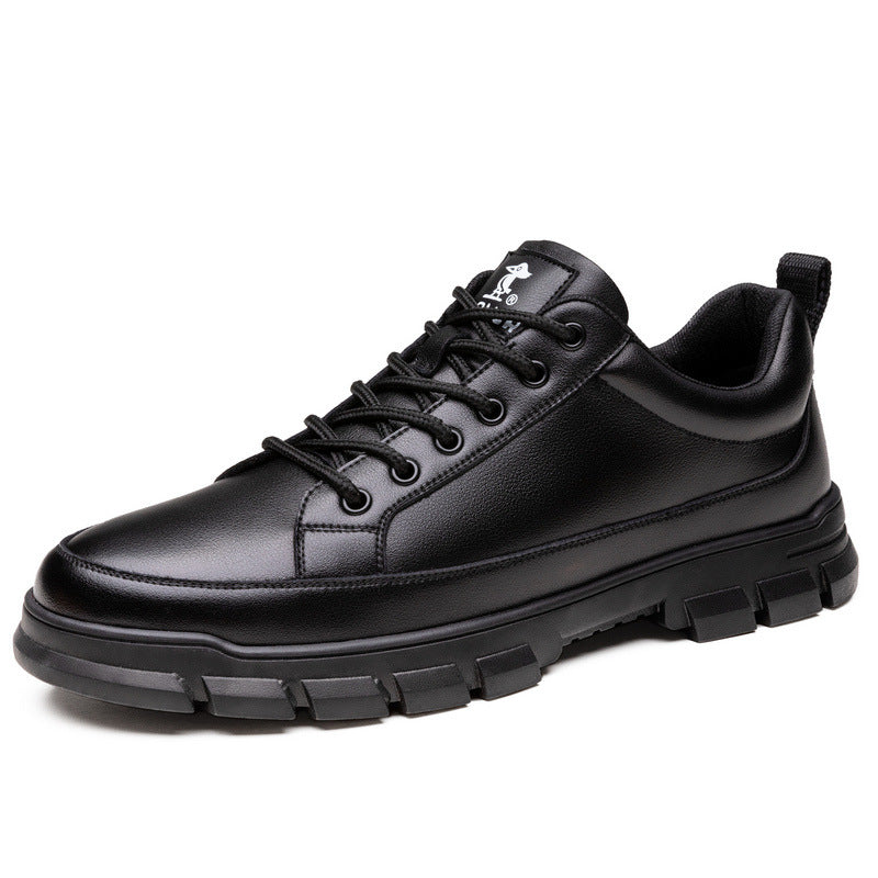 Men's Leather Fashion Trend Casual Shoes