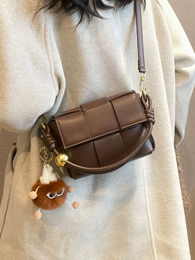 Women's Leather Versatile Square Casual Bag