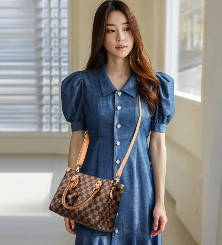 Women's Leather Large Capacity Shoulder Bag