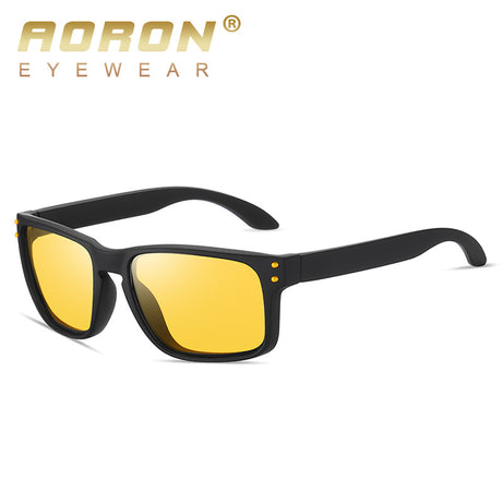 Men's Fashionable Colorful Driving Night Vision Sunglasses