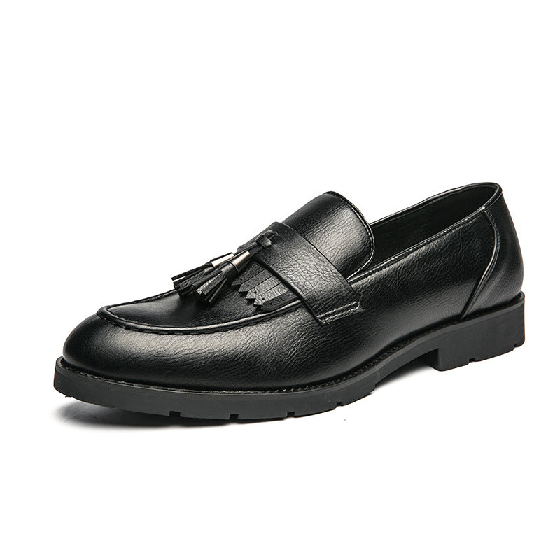 Men's Leather British Style Outdoor Shoes