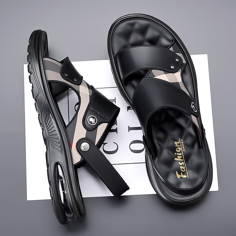 Men's Genuine Leather Summer Sandals (In Stock)