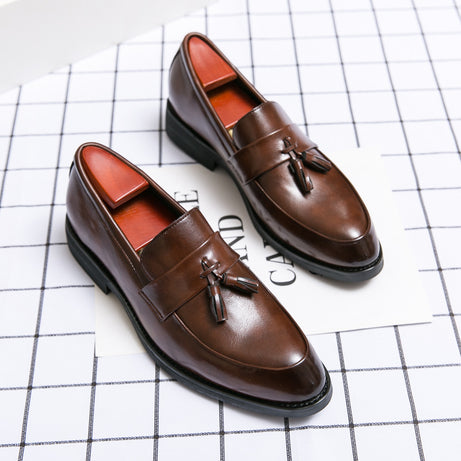 Men's Pointed Personalized Casual Shoes