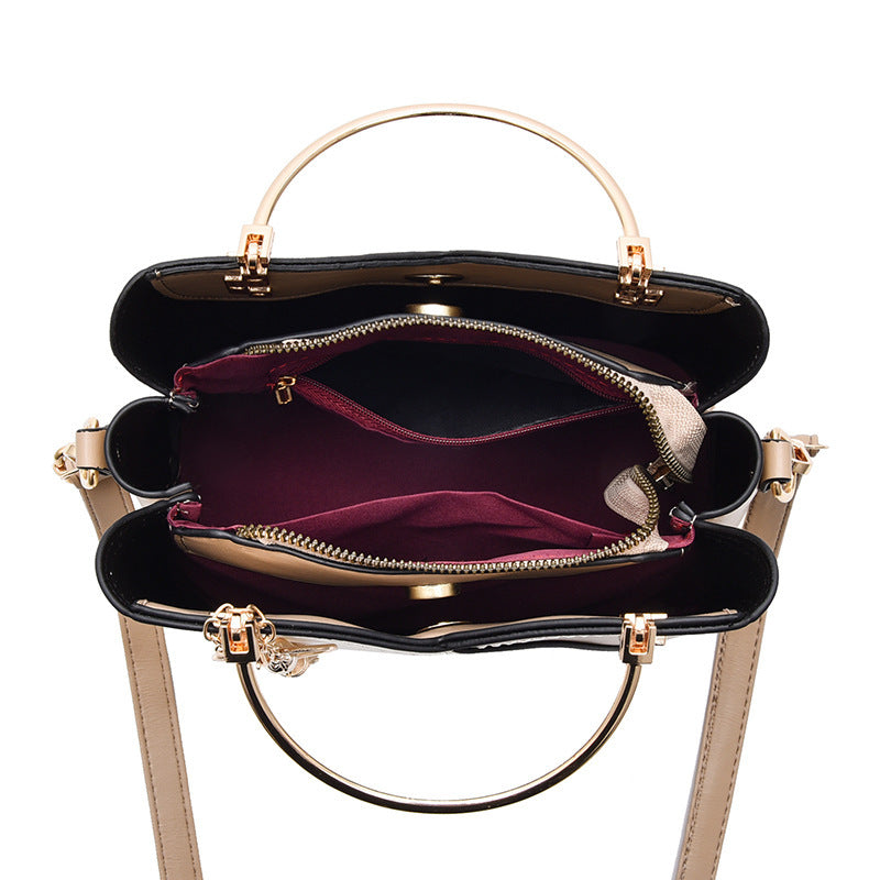 Women's Trend Color Large Capacity Handbag