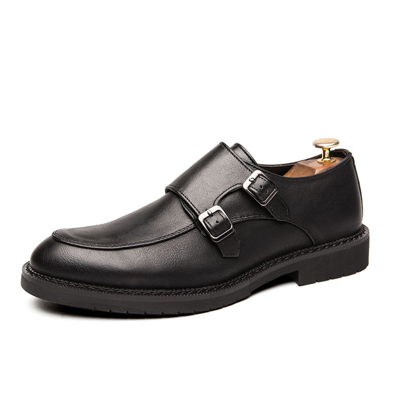 Men's Leather British Style Fashion Casual Shoes