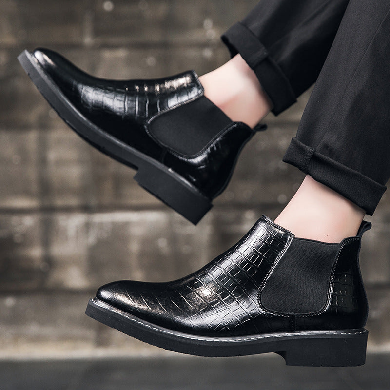 Men's Chelsea Boots High-Top Casual Shoes