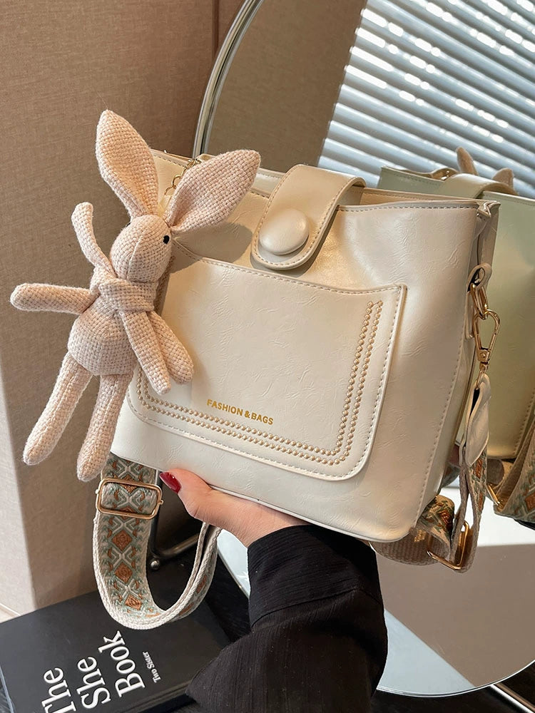 Women's Leather Casual Versatile Small Bag