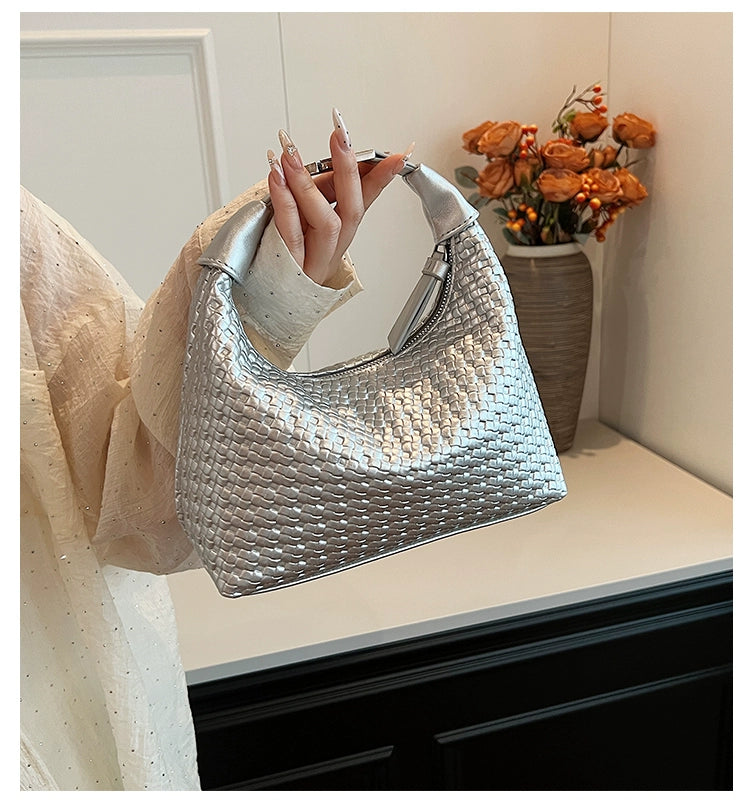 Women's Leather Versatile Stylish Pea Bag