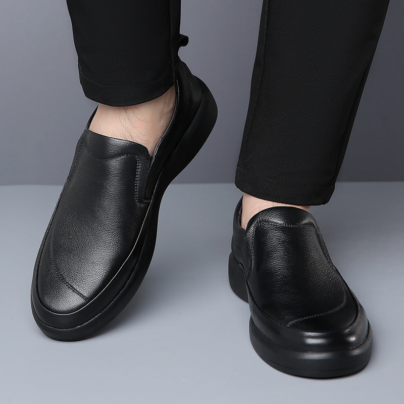 Men's Business Casual Leather Shoes (In Stock)