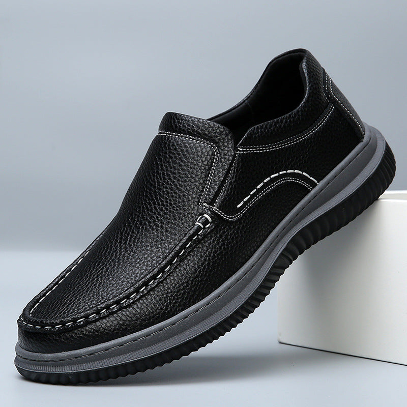 Men's Leather Trendy Outdoor Casual Shoes