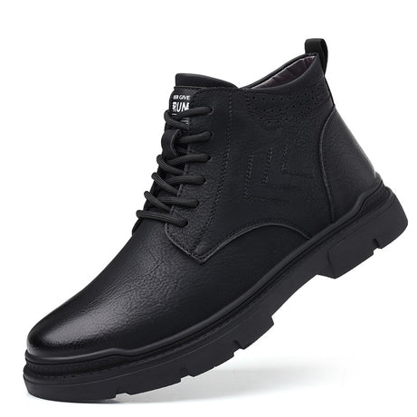 Men's Leather Outdoor Casual Martin Boots