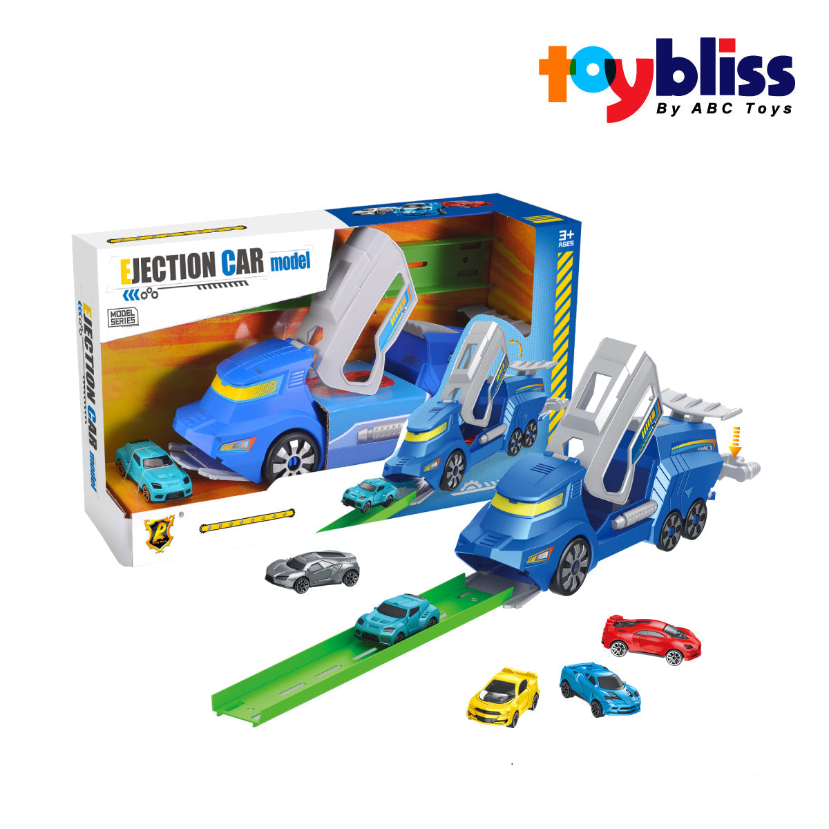 Toybliss PengRong Ejection Car Model (P952-A), Ages 3+