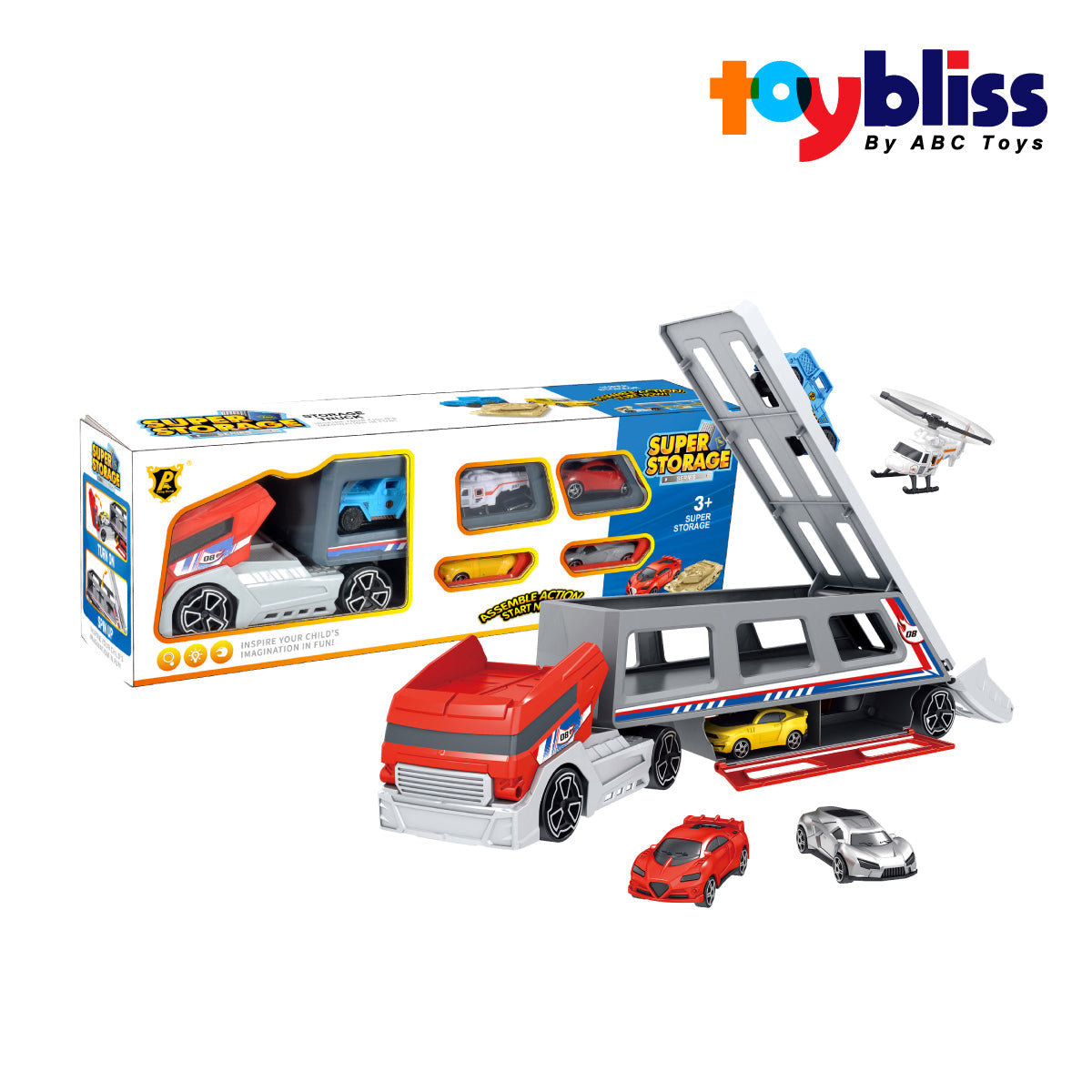 Toybliss Super Storage Truck (P908-A), Ages 3+