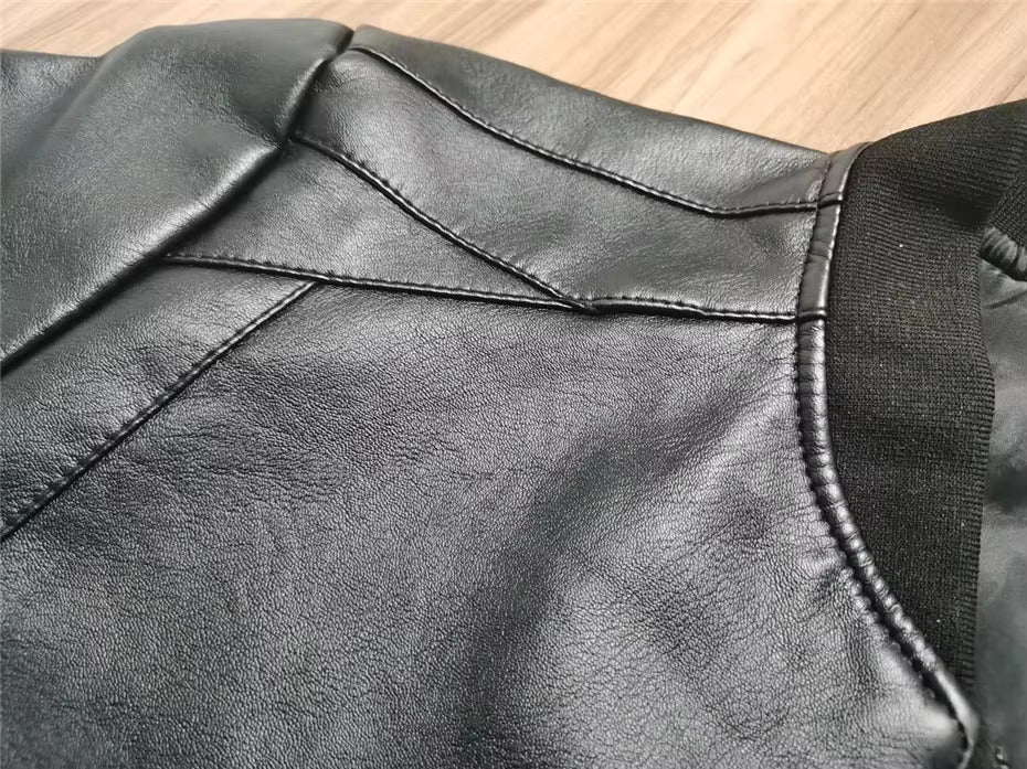 Men's PU Leather Trendy Casual Winter Jacket (In Stock)