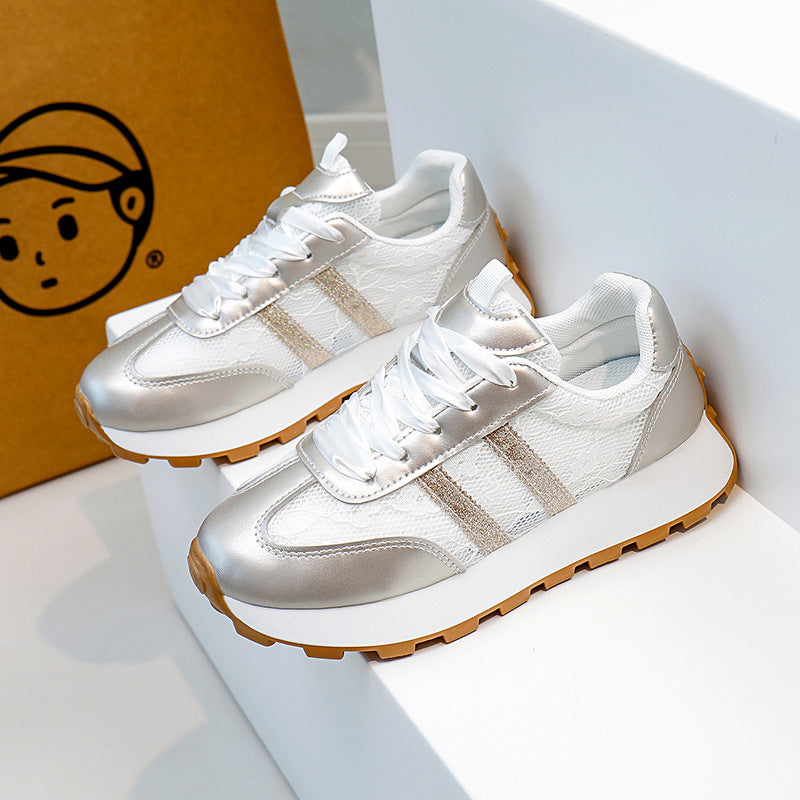 Women's Fashion Platform Luxury Sneakers | Classic Shoes & Sneaker