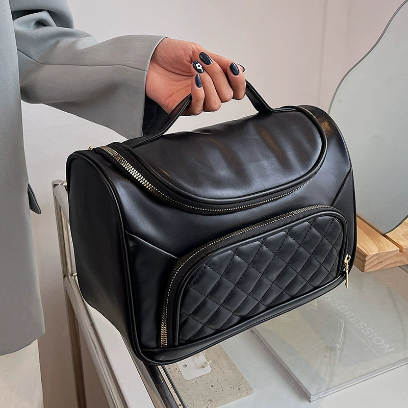 Women's Handheld Portable Cosmetic Bag | Stylish Hand Bag