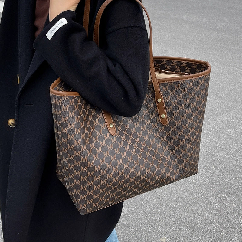 Women's Large Capacity Shoulder Bag | Trendy & Classic Fashion Bag
