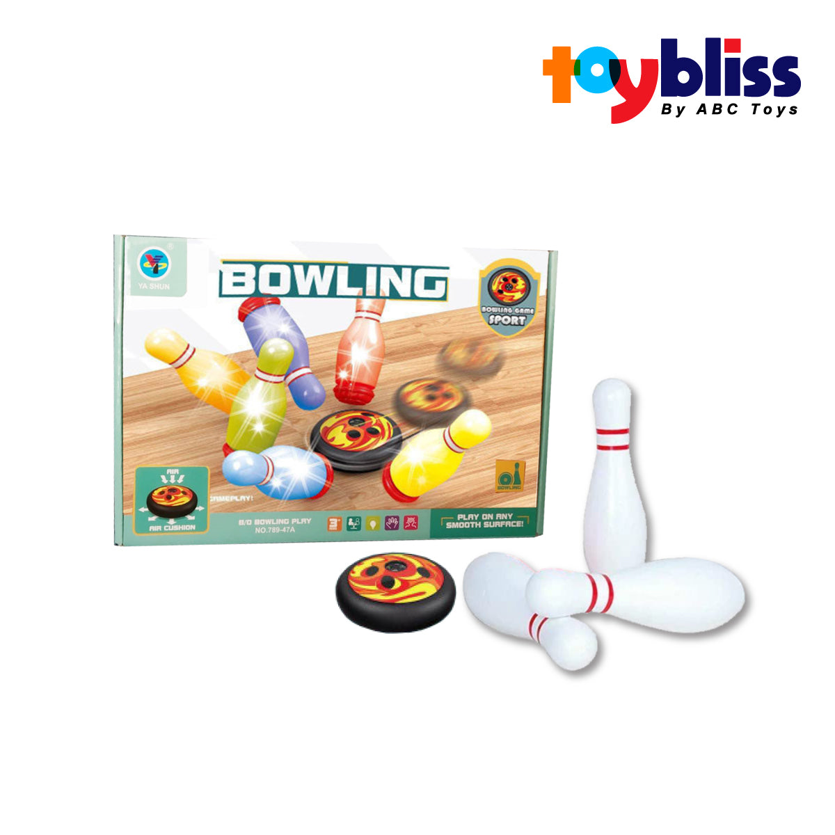 Toybliss Bowling Set (789-47A), Ages 3+