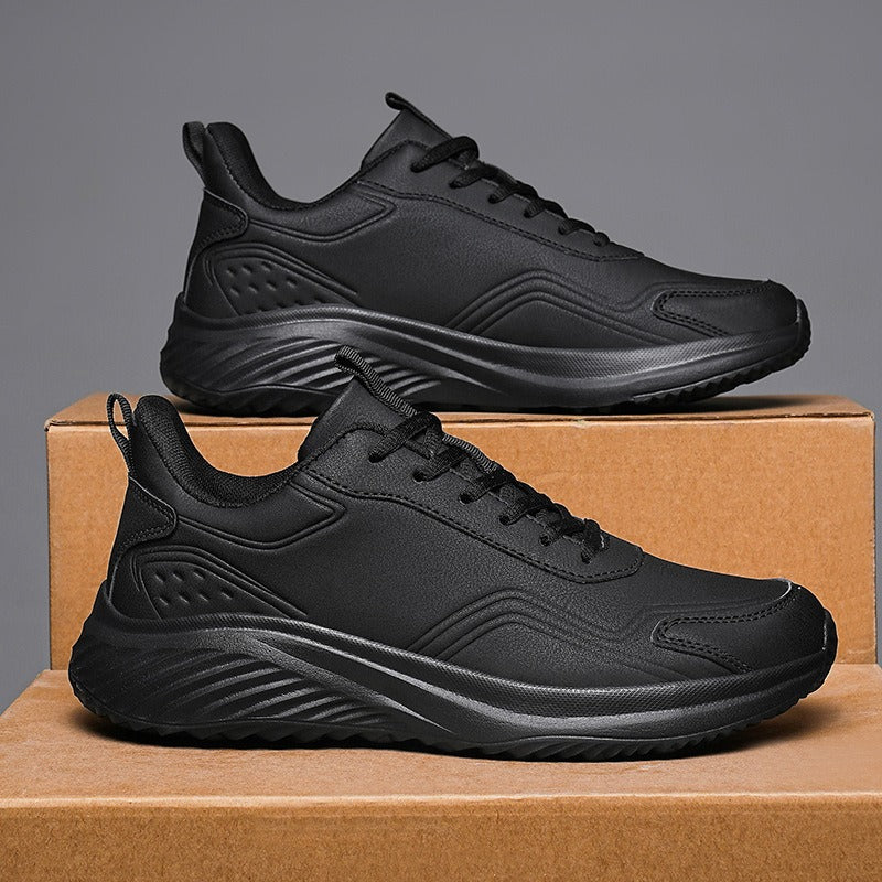 Men's Leather Lightweight Casual Shoes