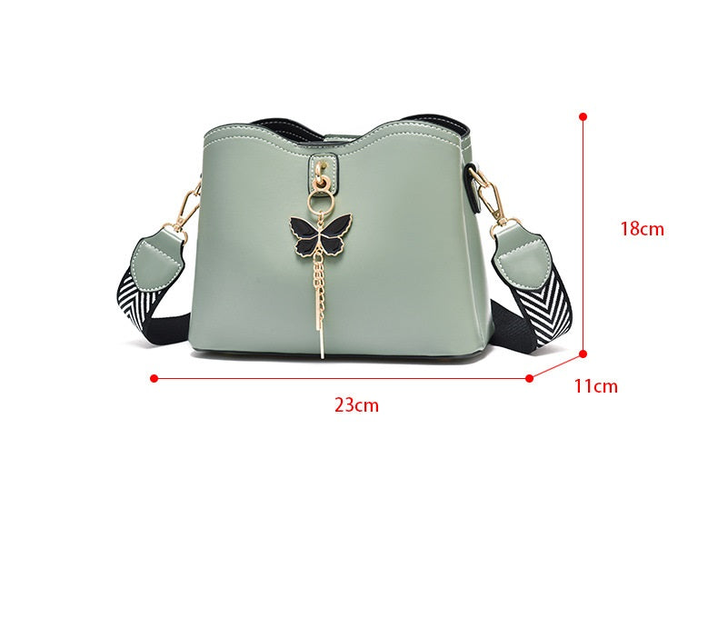 Women's Large Capacity Fashion Solid Color Messenger Bag
