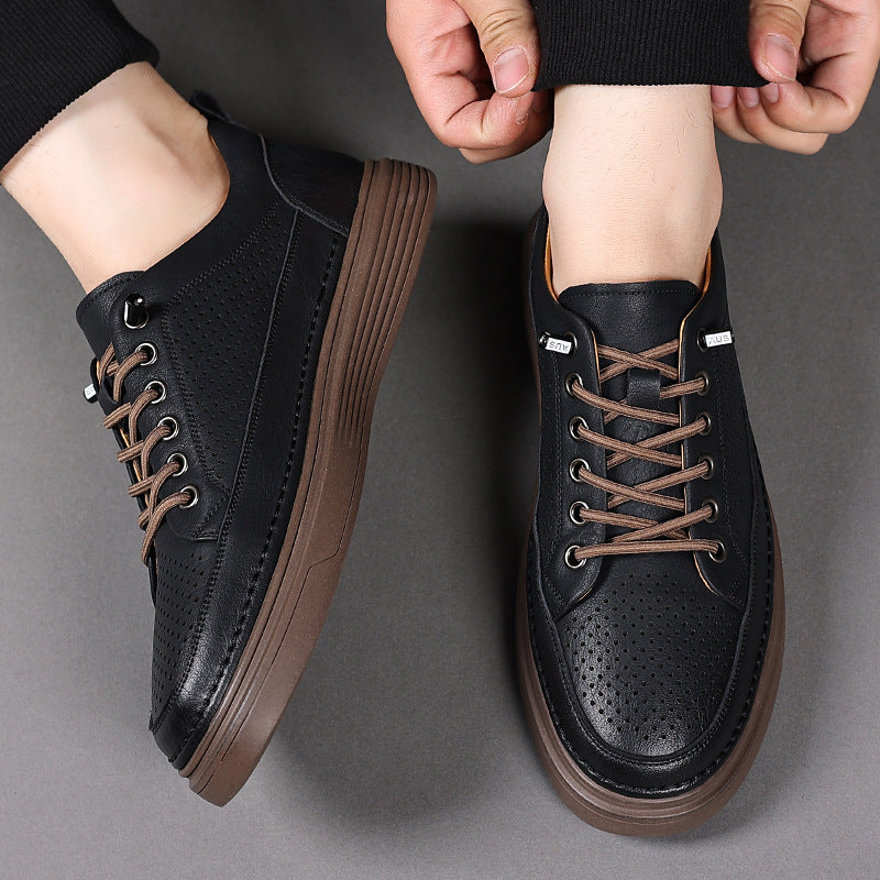 just1store Men's Casual Oxford Leather Shoes | Formal Boot & Office Shoes