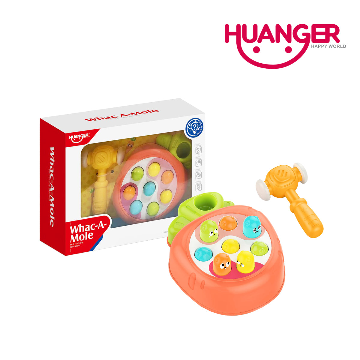 Huanger HE8032 Whac-A-Mole, Ages 18m+