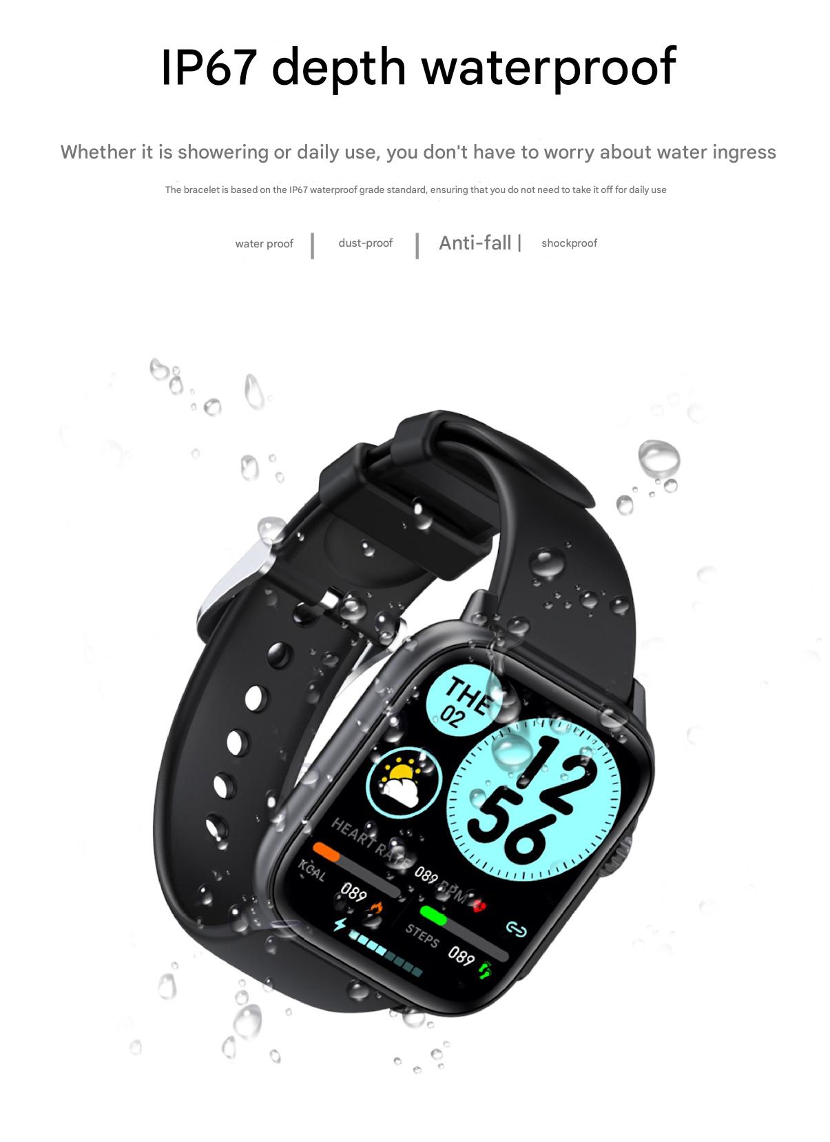 Sports Watch QS12 Bluetooth Call Smart Watch