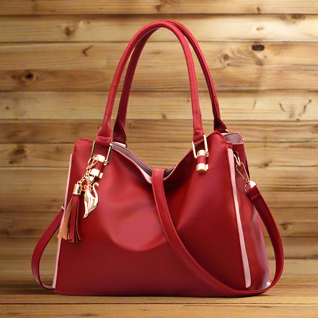 Women's Soft Leather Fashionable Shoulder Bag