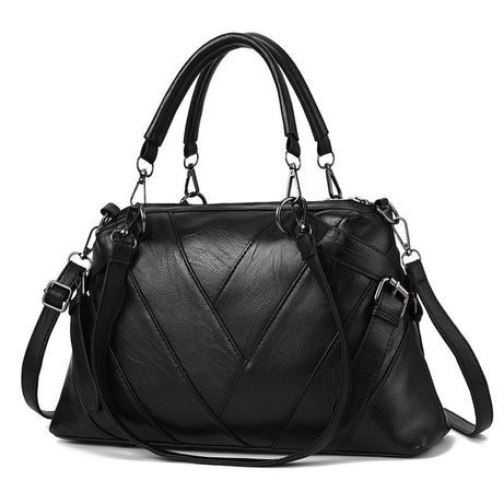 Women's Soft Leather Large Capacity Shoulder Bag