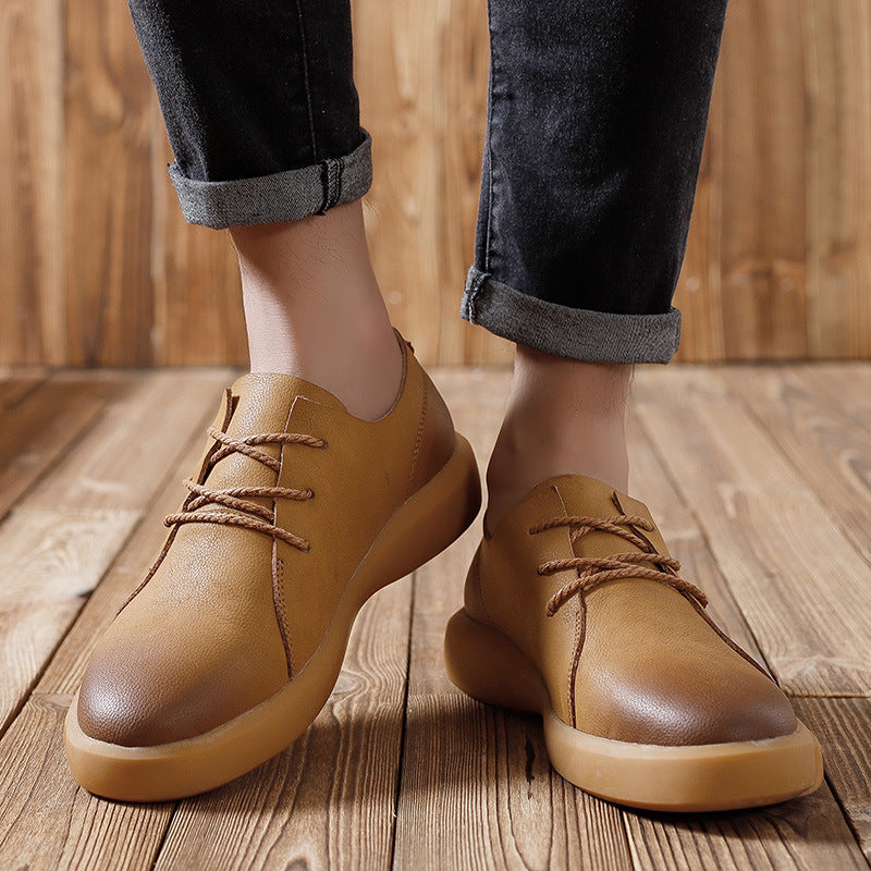 Men's Leather Fashion Trend Outdoor Shoes