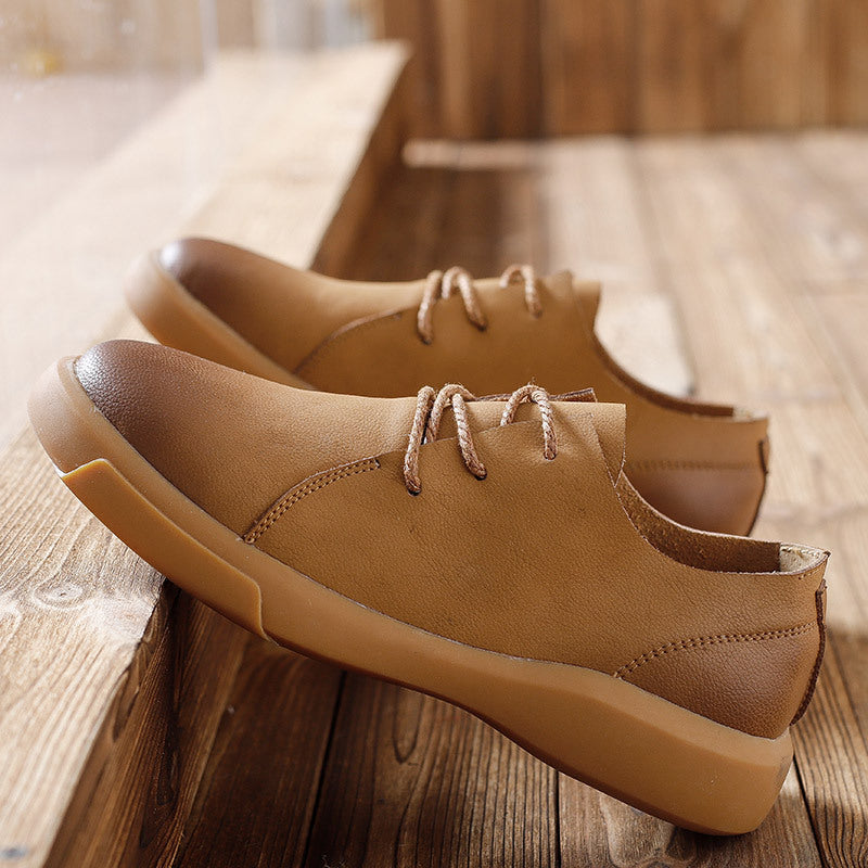 Men's Leather Fashion Trend Outdoor Shoes