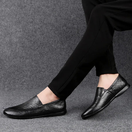 Men's Leather Low-top Trendy Casual Shoes