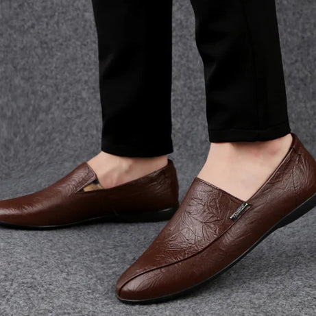 Men's Leather Low-top Trendy Casual Shoes