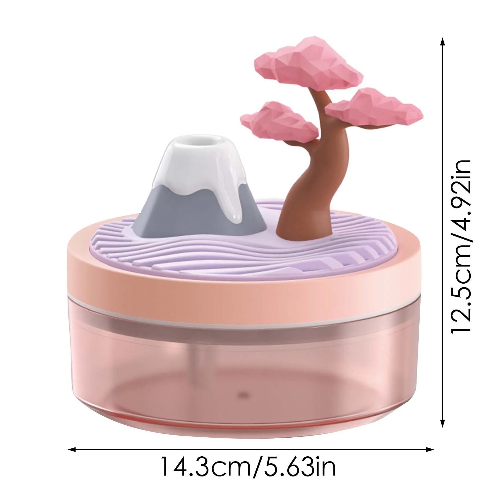 Portable Cute Plant & Landscape Mini Air Humidifier