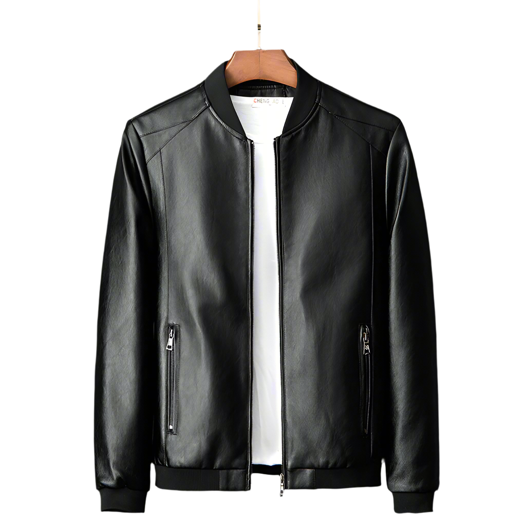 Men's PU Leather Trendy Casual Winter Jacket (In Stock)