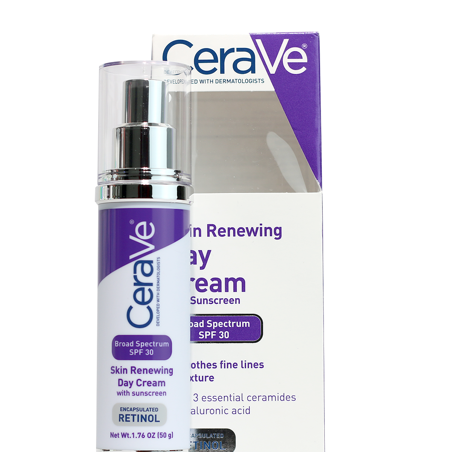 CeraVe Skin Renewing Retinol SPF30 Day Cream 50g