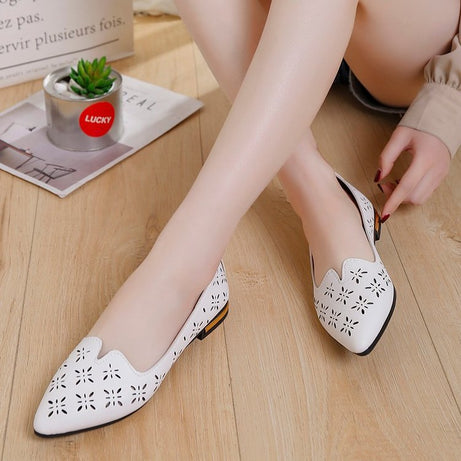 Women's Summer Fashion Pointed Flat Bottom Shoes