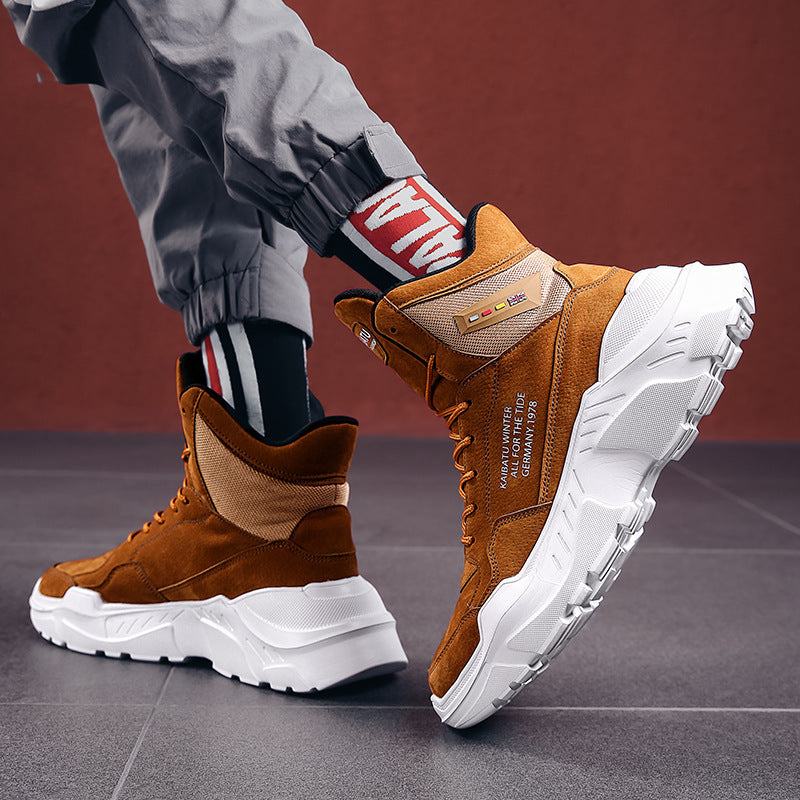 Men's High-Top Heightening Casual Shoes