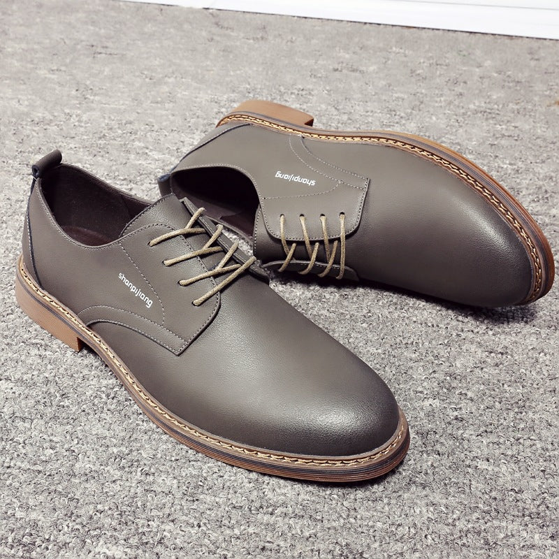 Men's Leather Comfortable Trendy Casual Shoes