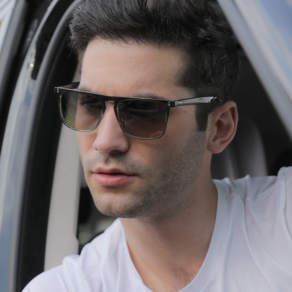 Men's Fashionable Colorful & Color-changing Sunglasses