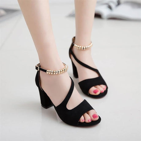 Women's Casual Strap Buckle Roman sandals