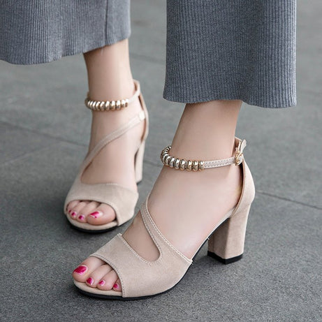 Women's Casual Strap Buckle Roman sandals