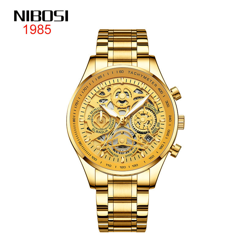 Men's Multi-Functional Quartz Watch