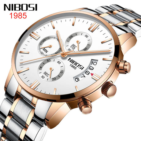 Men's Coated Glass Luminous Quartz Watch